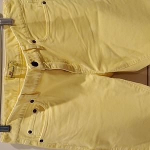 Light Corduroy yellow pants